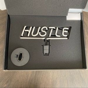 "Hustle" Neon Desktop Light